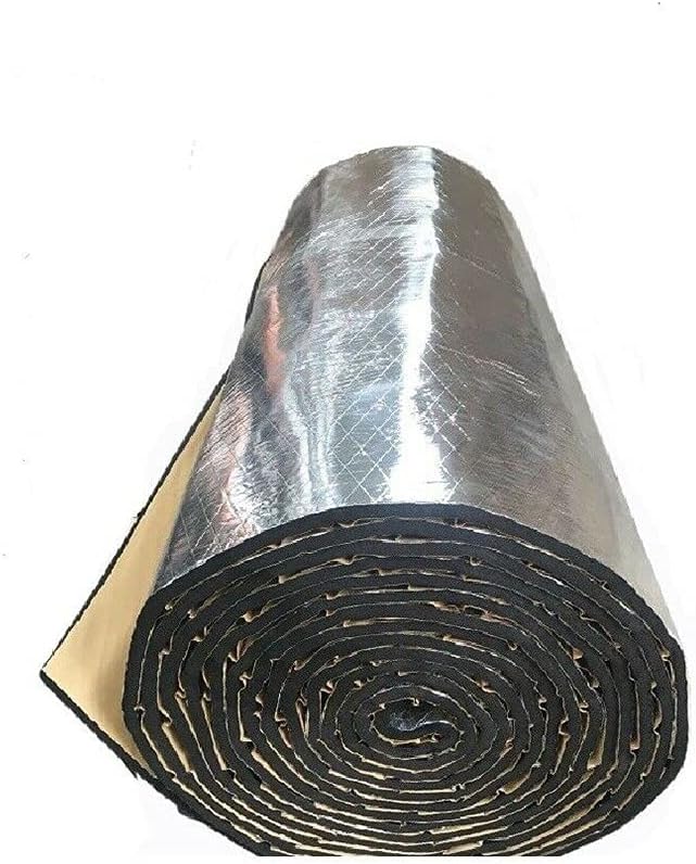 160x40 Inch Pack of 2 Aluminum Heat Sound Deadening Insulation Mat B4762
