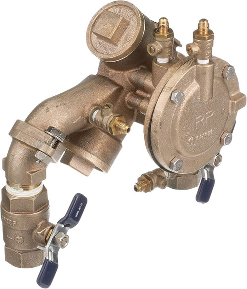 1" Lead Free Angled Union Quarter Turn Shutoff Reduced Pressure Assembly U93621
