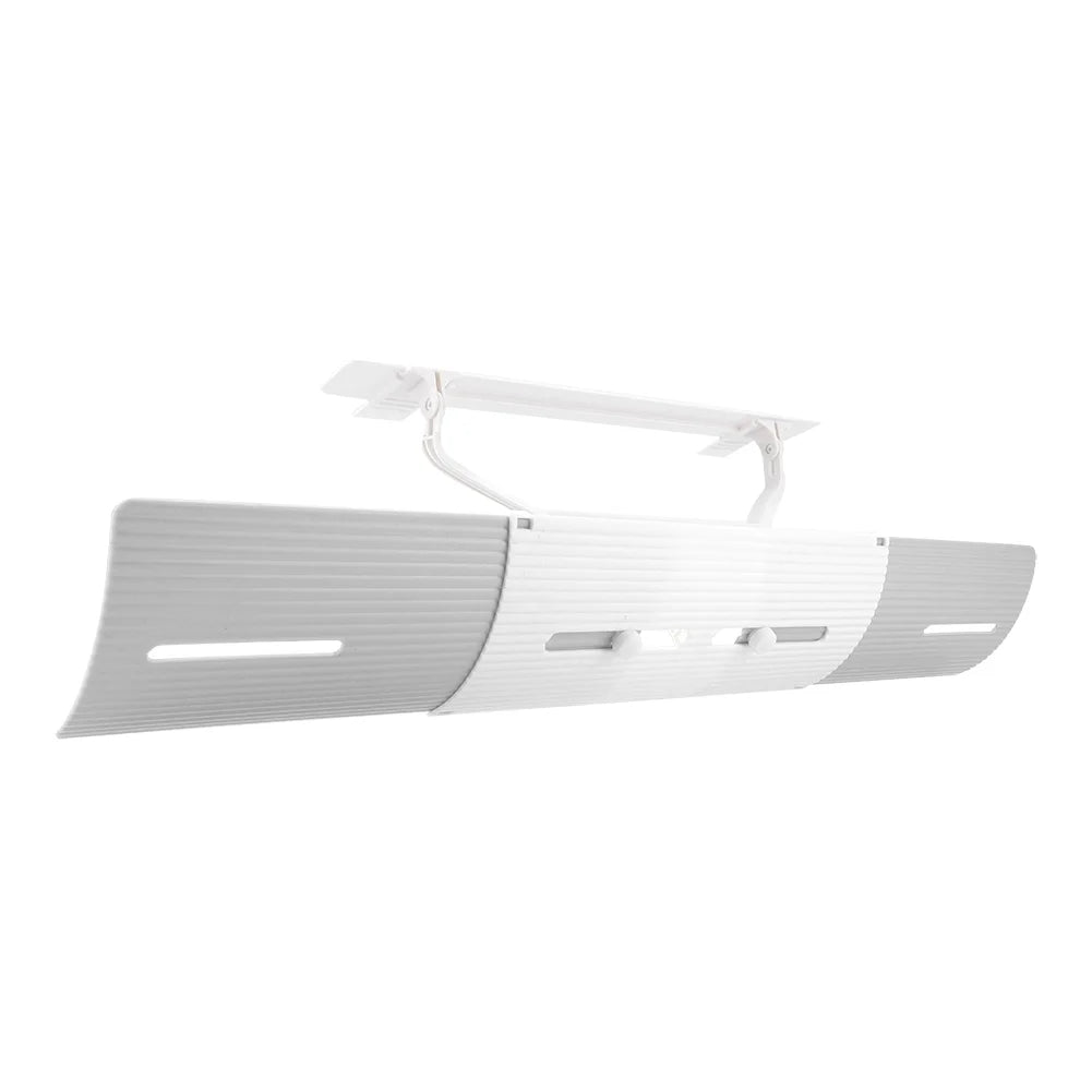 Air Conditioning Vent Deflector Retractable Shield Gray V700226
