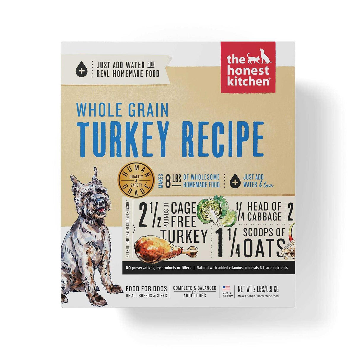 Dehydrated Whole Grain Dog Food Turkey L148310