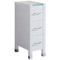 White 11 3/4 in. Wide Vanity Drawer Base S776