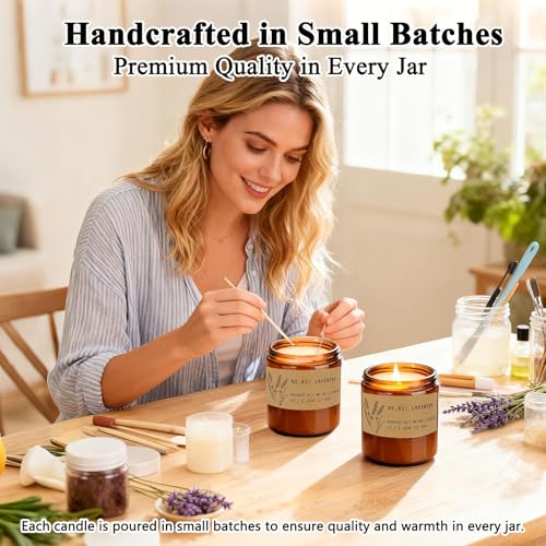 6 Pack Soy Scented Candles 21 oz Jar W2160