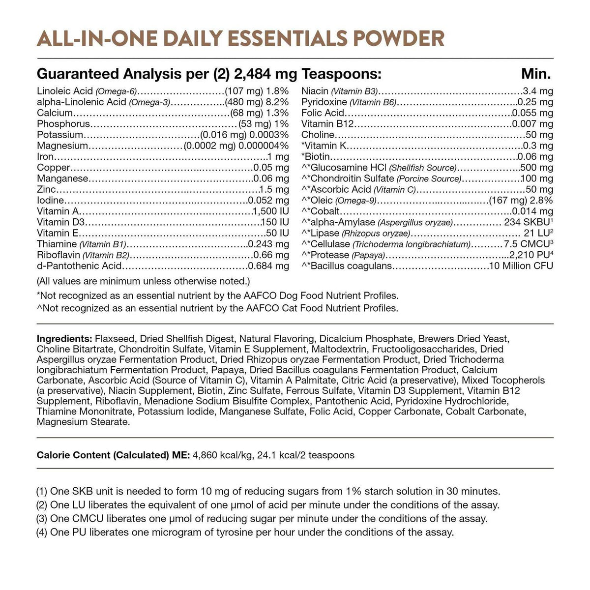 Supplement Powder E70742
