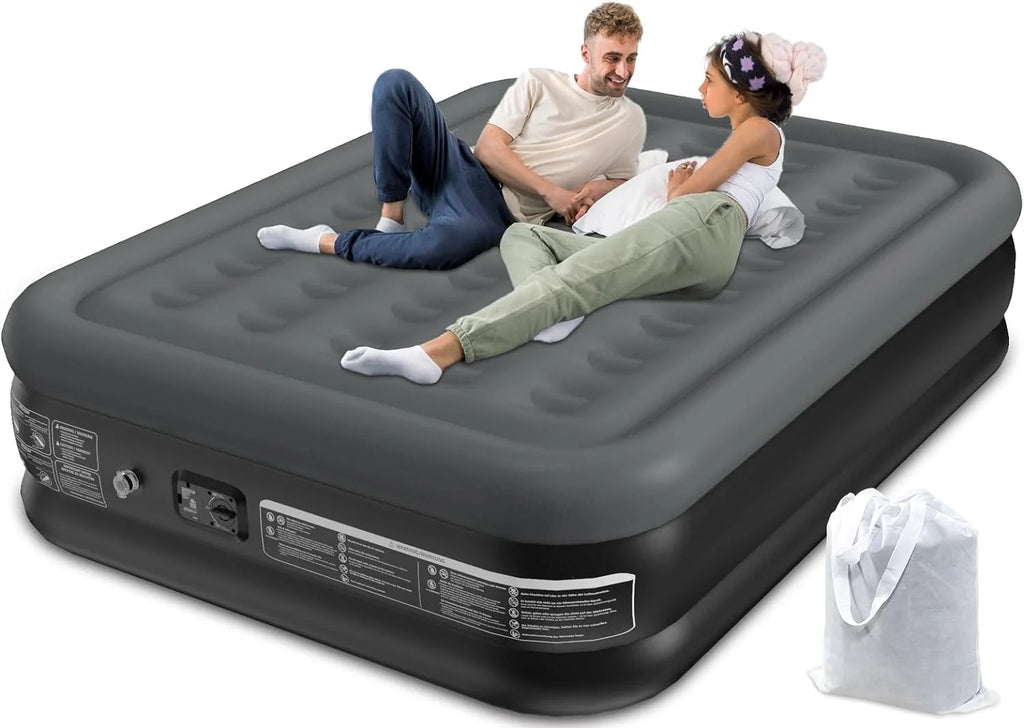 Queen Air Mattress with Built in Pump B526