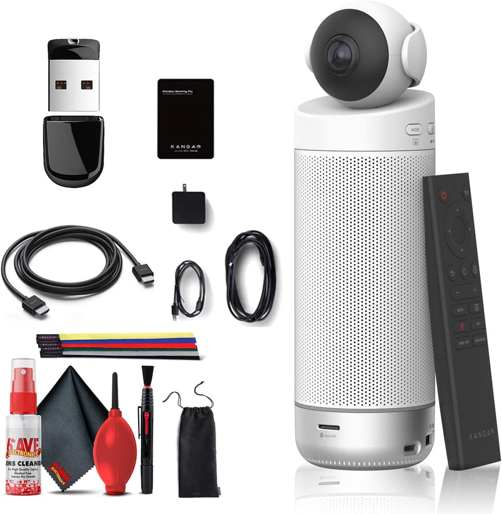 Conference Camera with 32GB USB Key, Velcro Straps, Cleaning Kit, HDMI Cable K11175