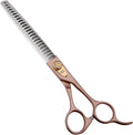 Rose Gold 440C Stainless Steel Dog Grooming Scissors Pack of 2 W930627