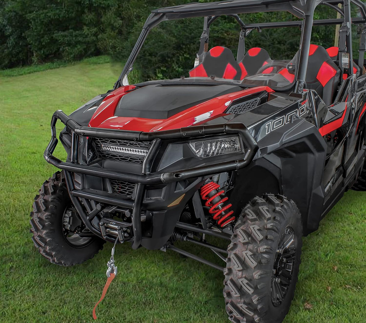 Upper Front Brush Guard Bumper Protector C56501