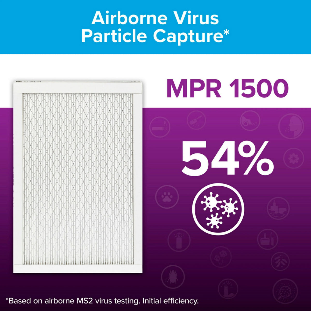 14x25x1 Air Filter, 2 Filters C808