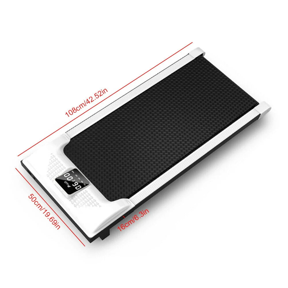 Electric Treadmill Portable Under-Desk Walking Pad 1-6KM/H E626