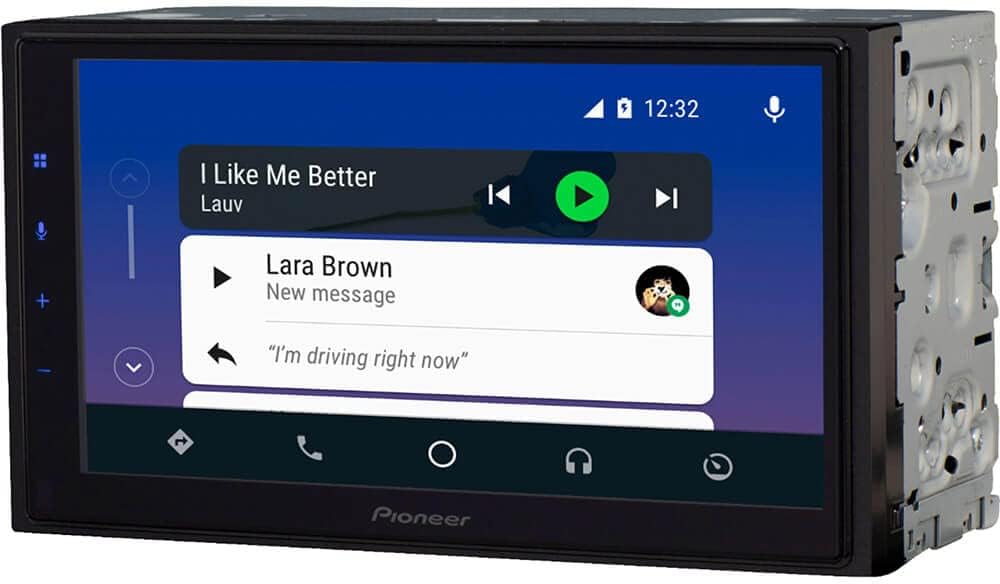 In-Dash Multimedia Receiver with 6.8" Capacitive Touchscreen Display F453764