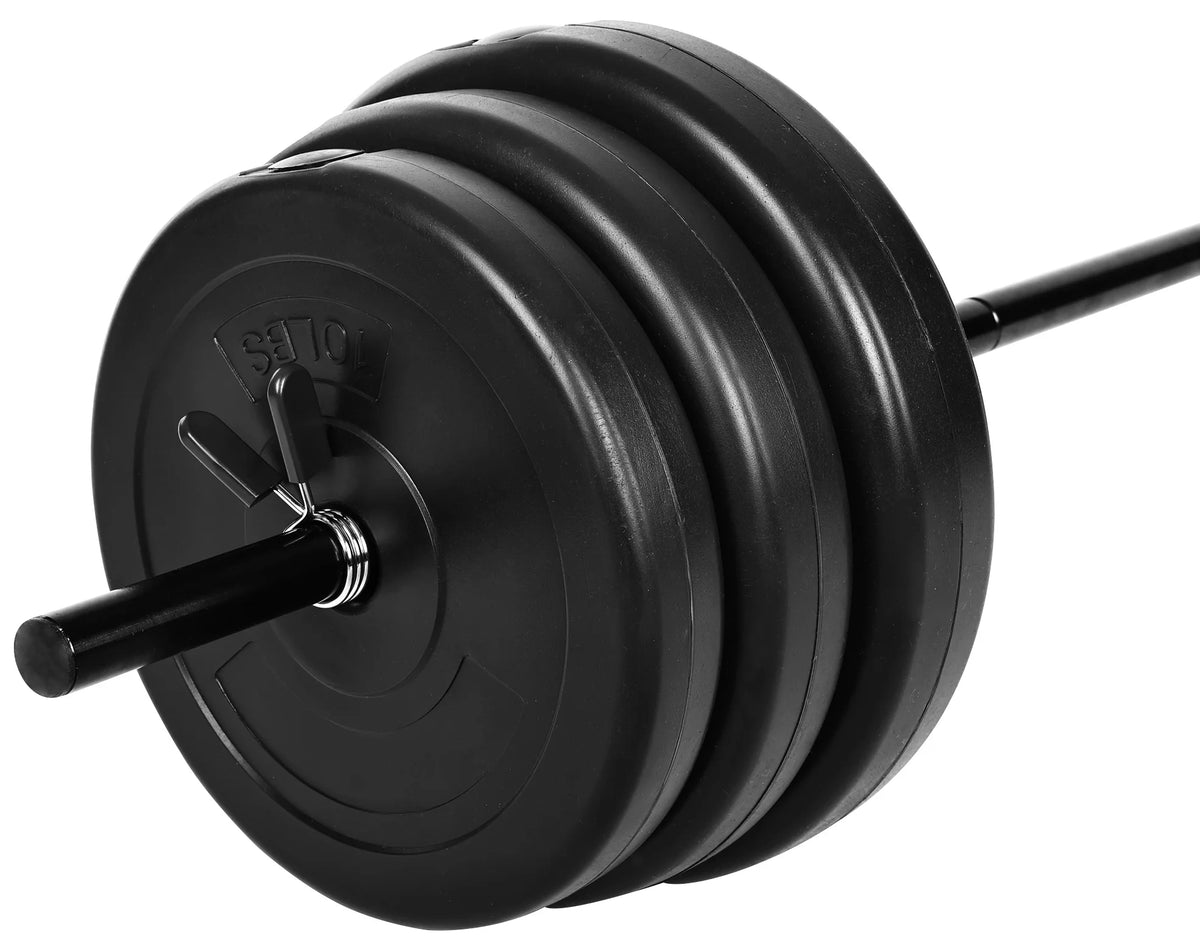 Vinyl Standard Weight Set Black 100 lbs M37990