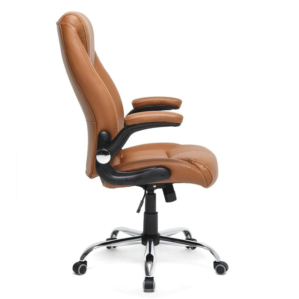 Espresso Desk Chair J151