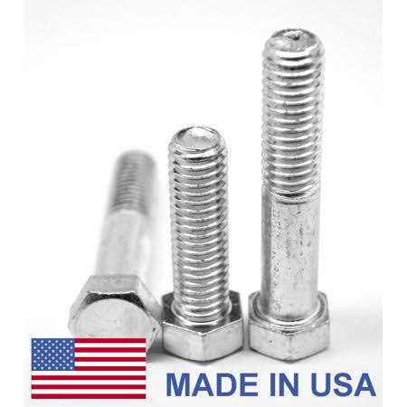 3/8 inch-24 x 1 1/4 inch Fine Thread Grade 5 Hex Cap Screw, Zinc Plated, Pk 100 Y3417