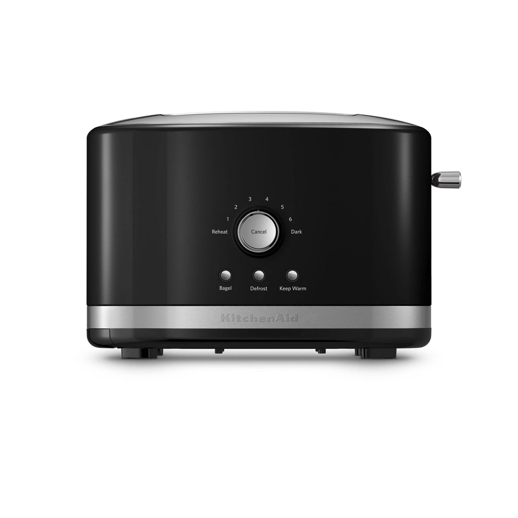 Onyx Black 2 Slice Slot Toaster with High Lift Lever O2667