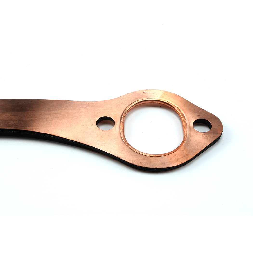 Oval Port Copper Exhaust Gaskets for Chevy SB 327 305 383 J627990