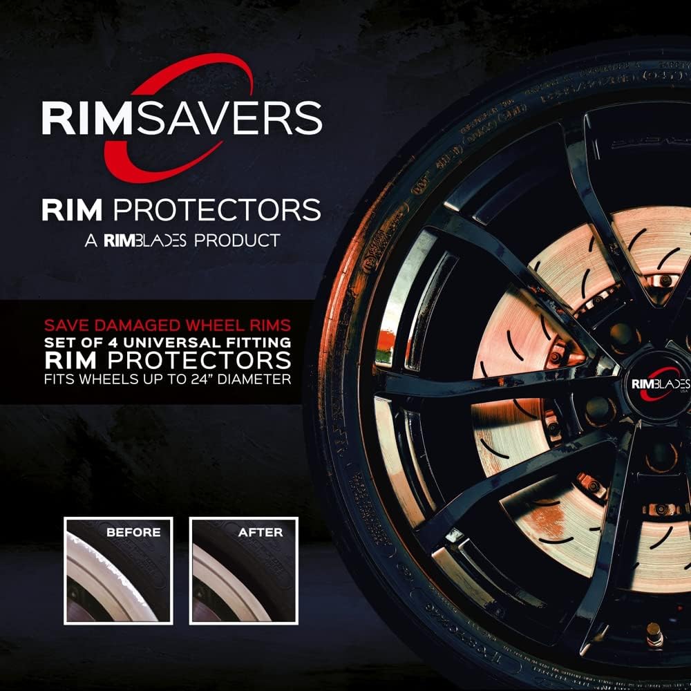 Silver Wheel Rim Protectors Set of 4 X395585