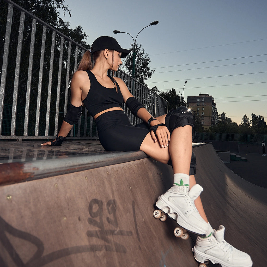 Roller Skate Shoes 2-in-1 Invisible Roller Skates Z8360