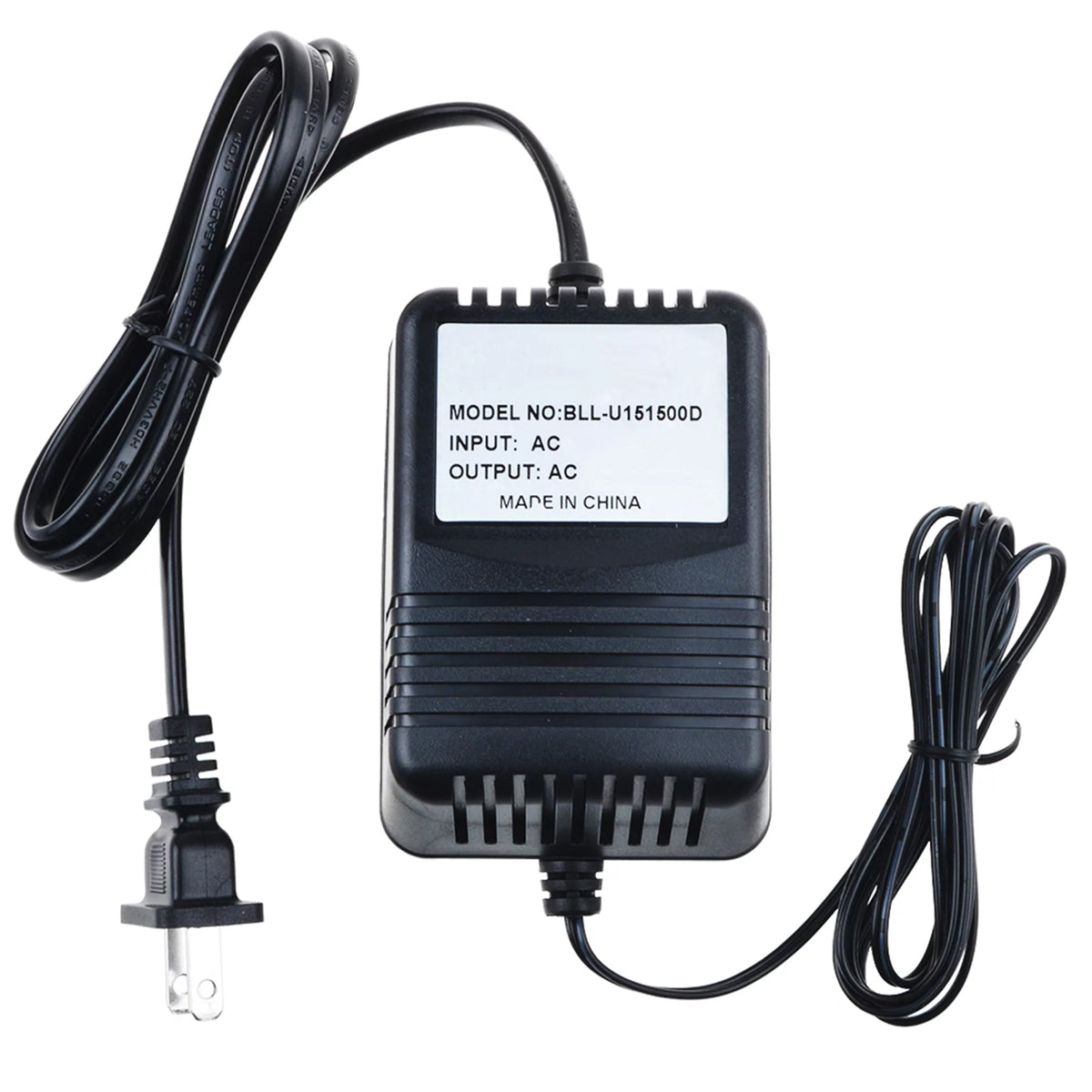 12V AC to AC Adapter Charger Power Supply Cord E677