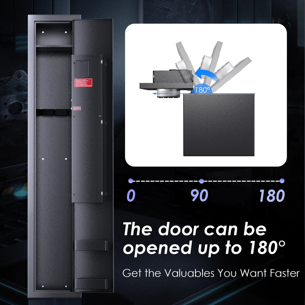 3-Gun Safe with LED Light, Digital Keypad, Alarm System G9336