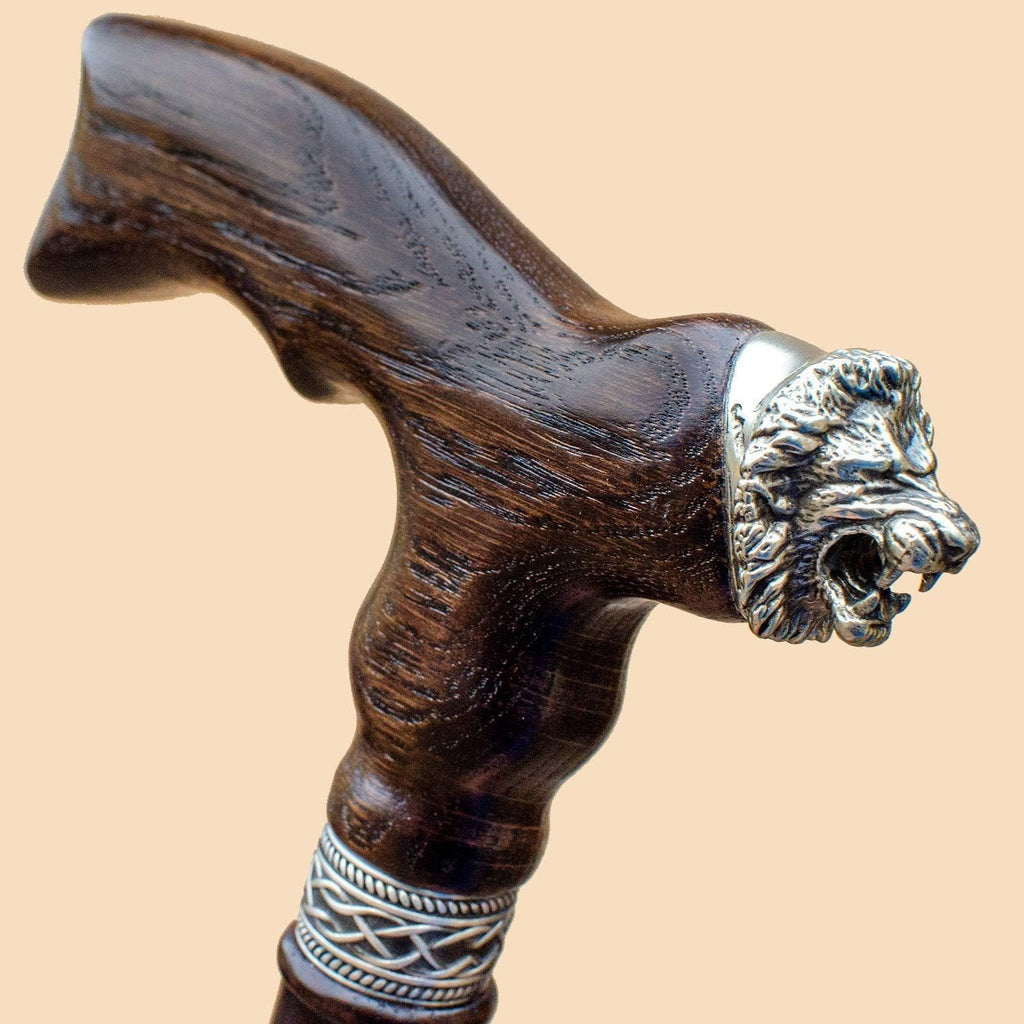 Carved Wood Walking Cane I14895