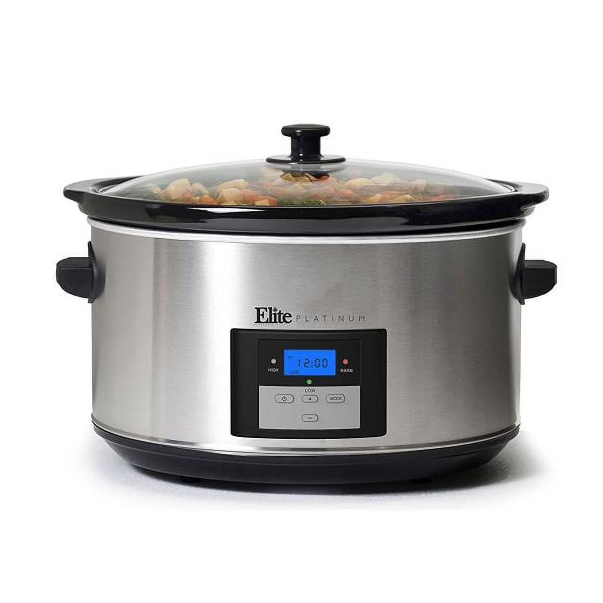8.5 qt. Digital Slow Cooker with Lid, Stainless Steel U6105