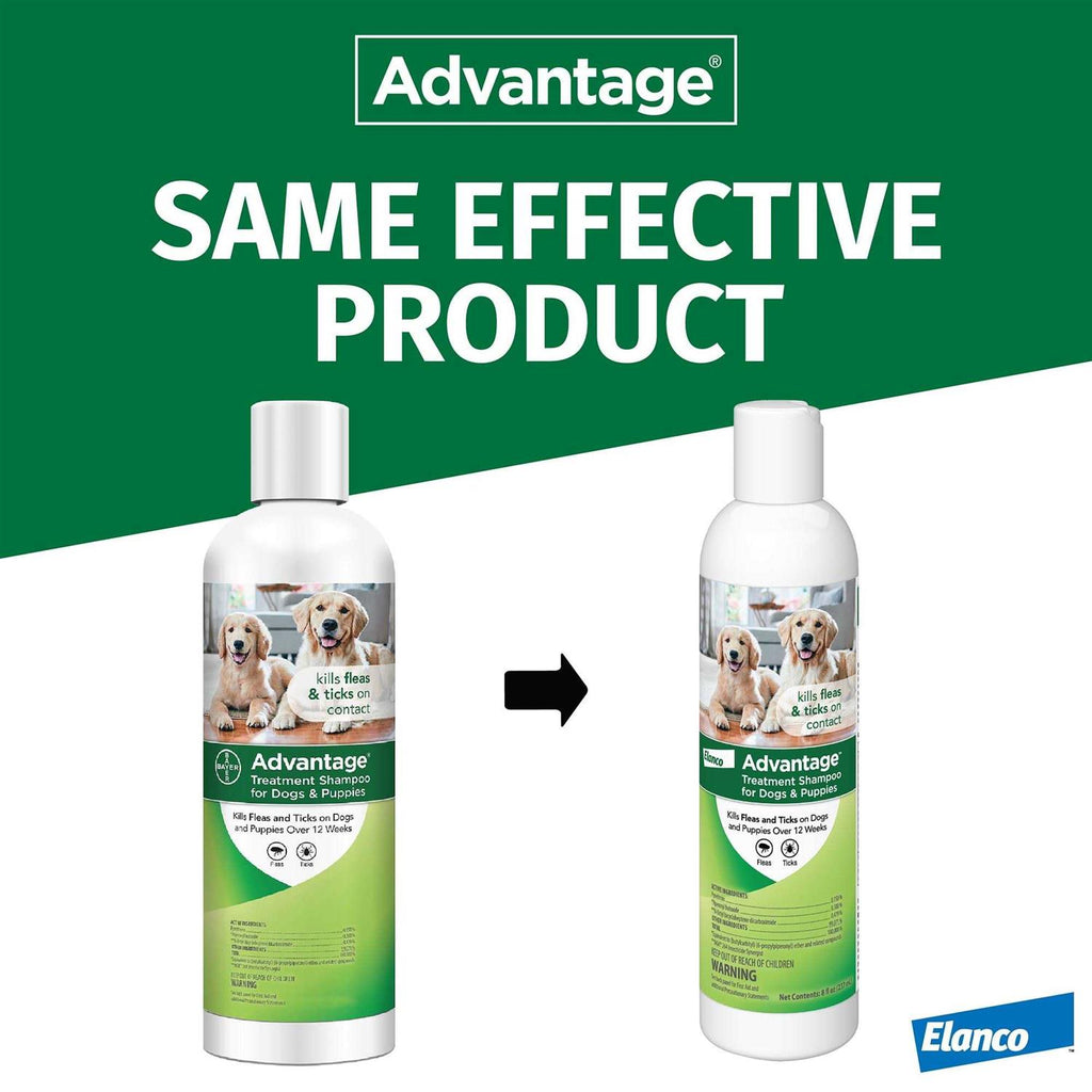 Flea & Tick Treatment Shampoo for Dogs & Puppies F436997