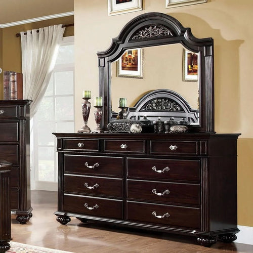 2-piece 9-Drawer Dresser and Mirror Set U90618