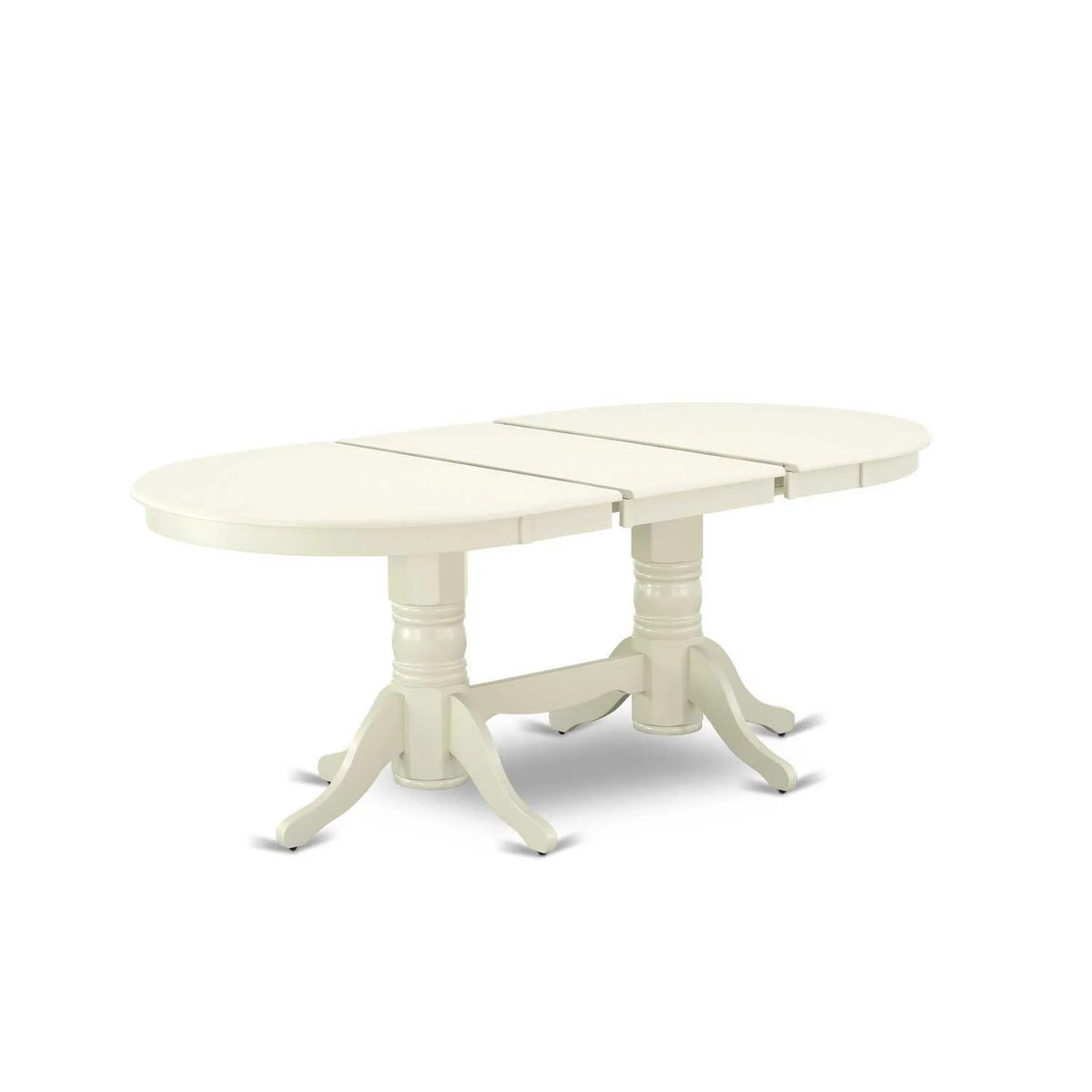 5 Piece Dinette Set with Oval Dining Table and 4 Upholstered Chairs I124846