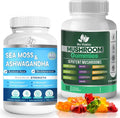 Sea Moss Ashwagandha Gummies & Mushroom Gummies Bundle L1733