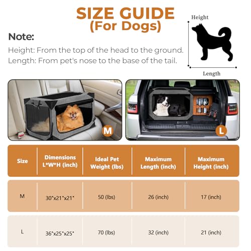 Collapsible Soft Travel Dog Crate J67134