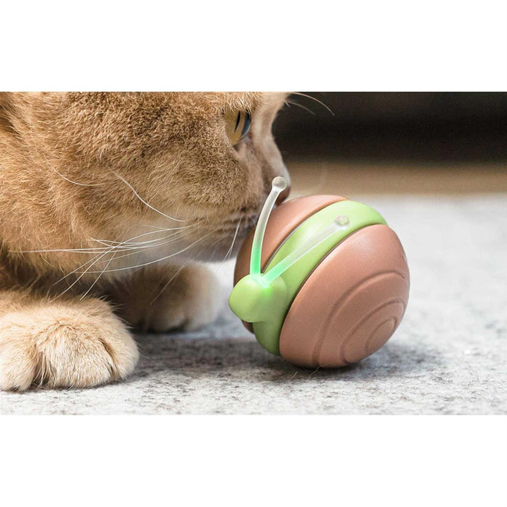 Smart Cat Toy Interactive Running Snail P206