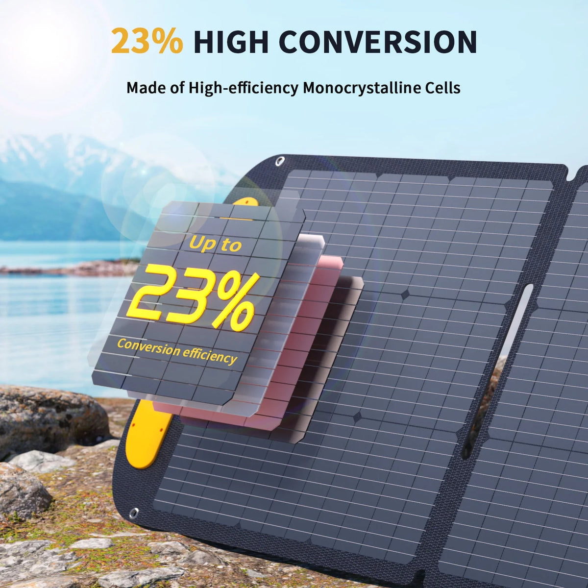 1000W Portable Power Station with 220W Solar Panels T689193