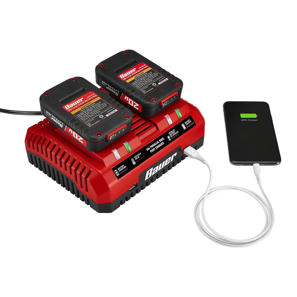 20V Dual-Port Charger U42672