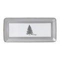 Winter White Rectangular Sandwich Tray X56608