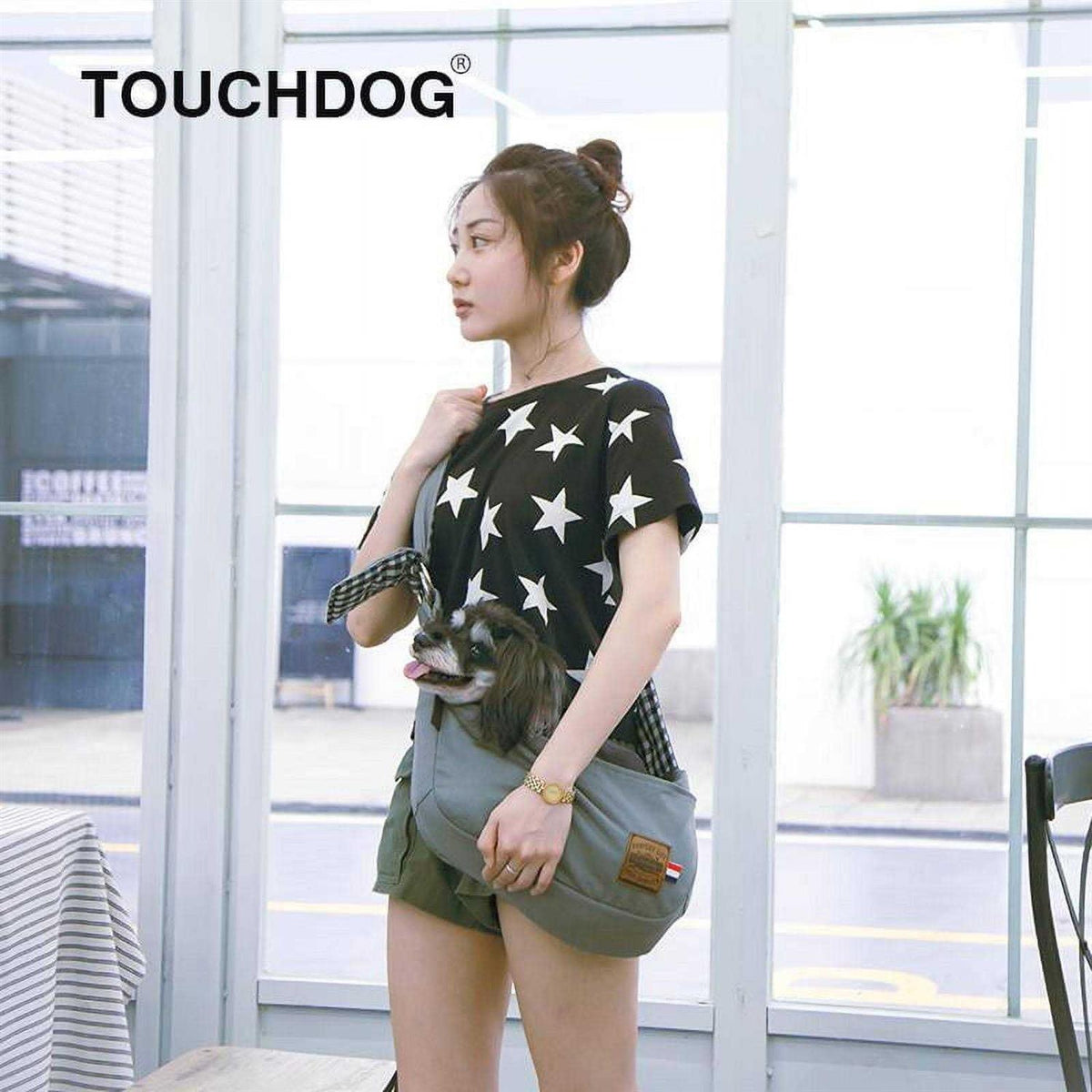 Over-The-Shoulder Hands-Free Pet Carrier X220
