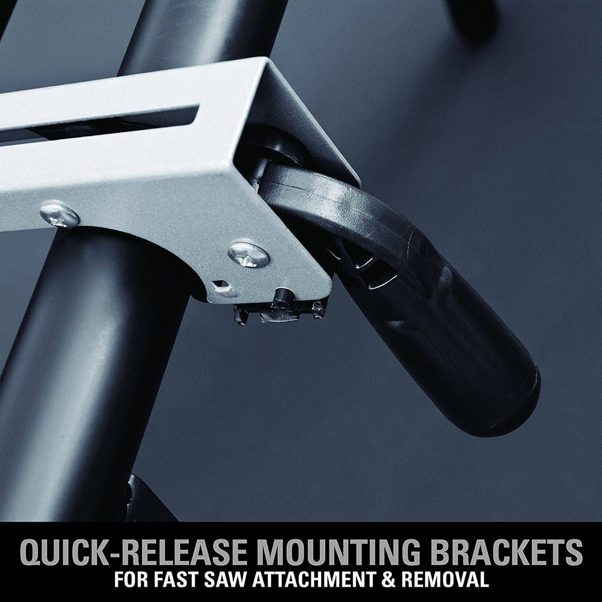 Compact Folding Miter Saw Stand with Quick Release T45890