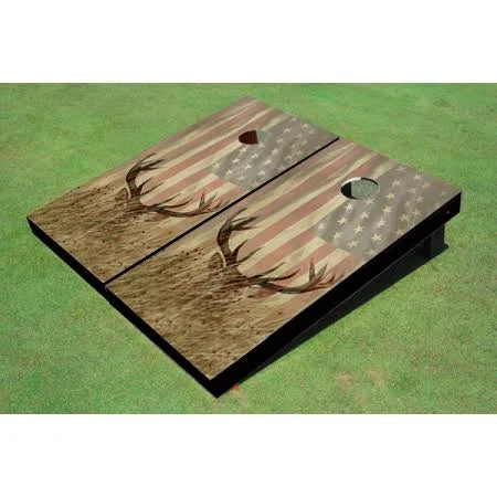 Custom American Flag Cornhole Board G44380