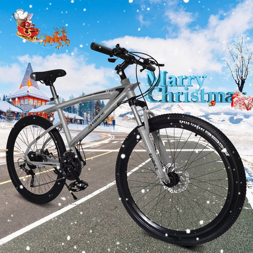 26-Inch Wheels 21-Speed Aluminum Alloy Frame Mountain Bike G462