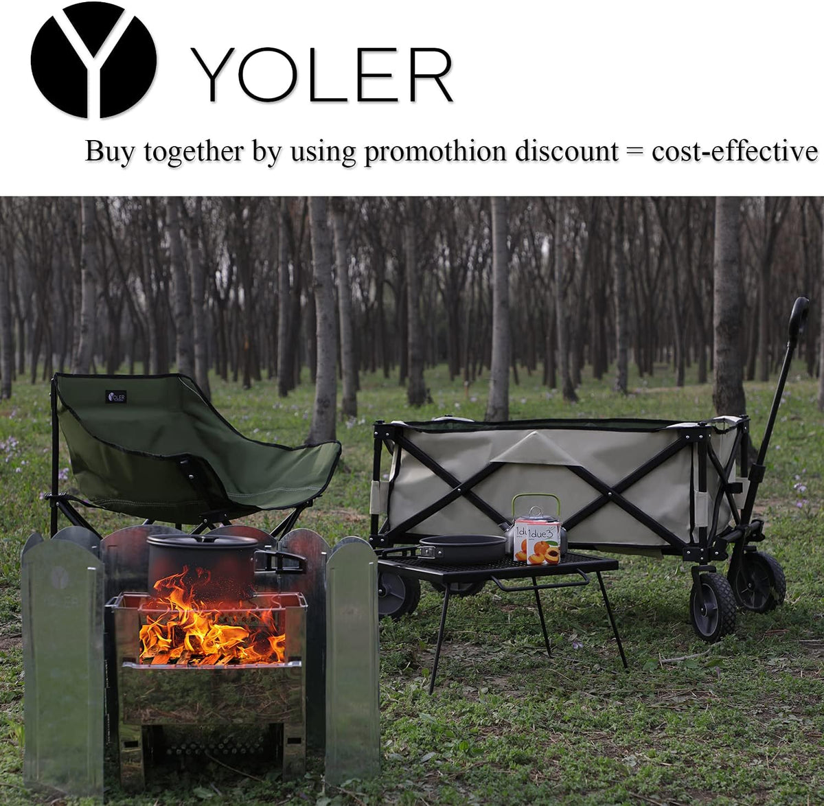 Folding Campfire Grill Heavy Duty Steel Grate O134265
