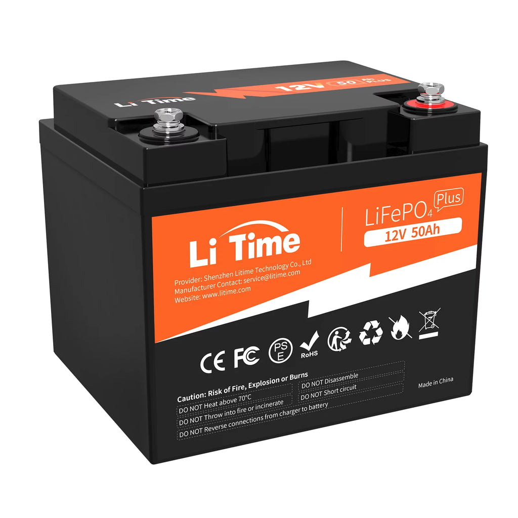 12V 50Ah LiFePO4 Lithium Battery J8993