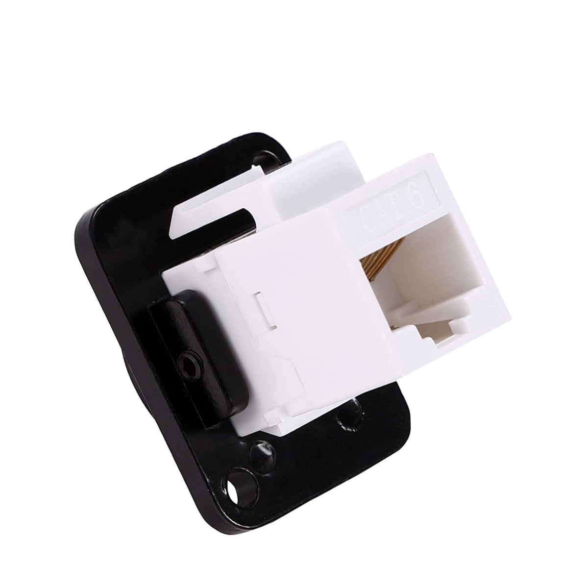 RJ45 Coupler Cat 6 Panel Mount Ethernet Connector Female to Female G136160
