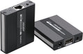 1080P HD HDMI Extender over Single CAT5/5E/6 Ethernet Cable with IR Blaster, Pack of 2 W8265