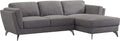 Gray Fabric Sectional Sofa Y775