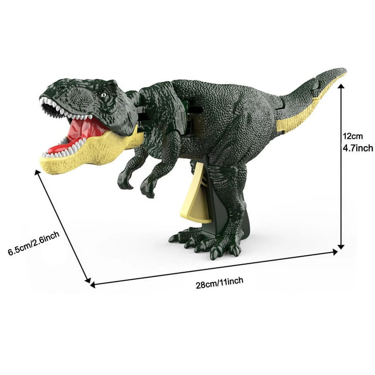 Dinosaur Toy with Sound Lights Biting Action Interactive Swinging F872