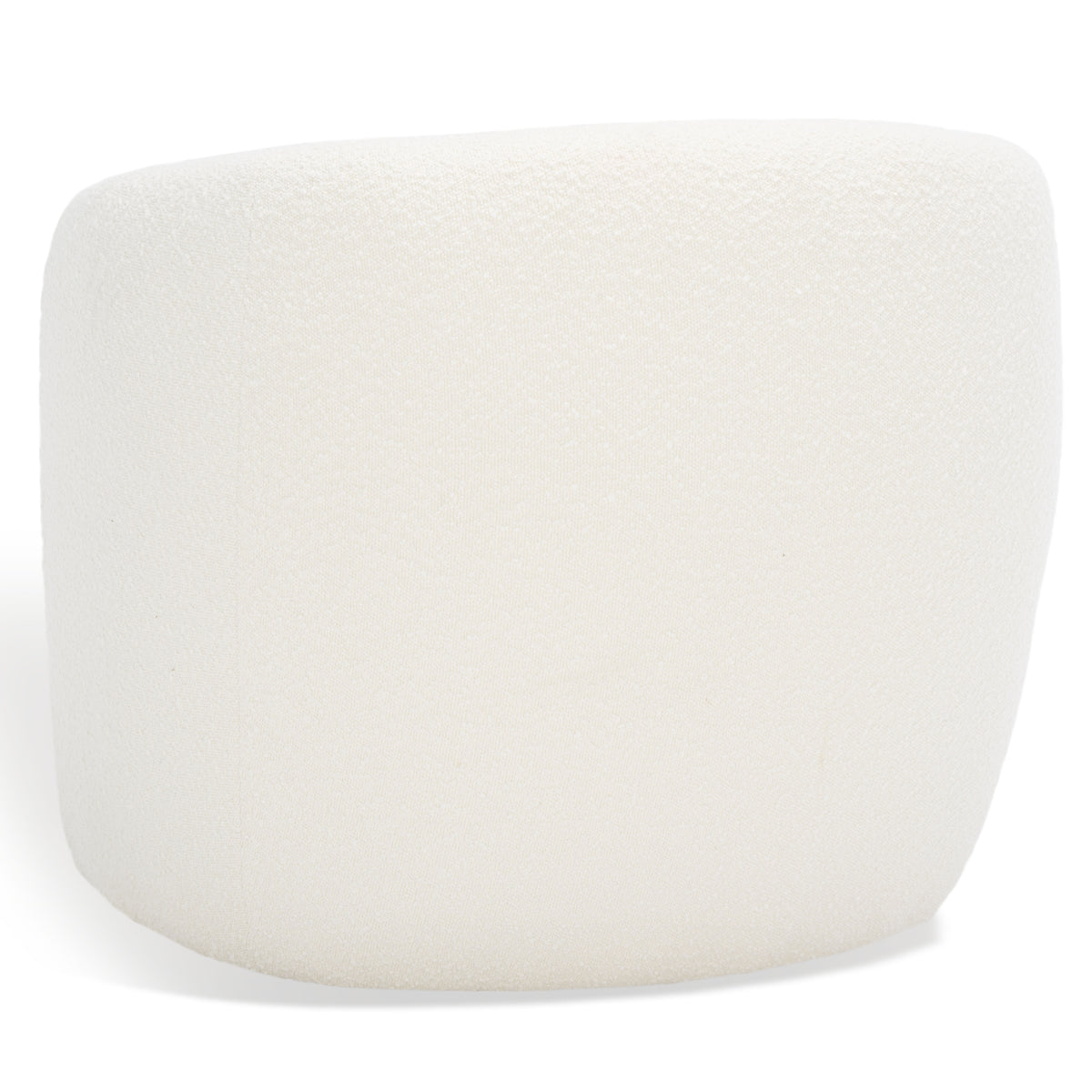 Ivory Boucle Accent Chair J2642