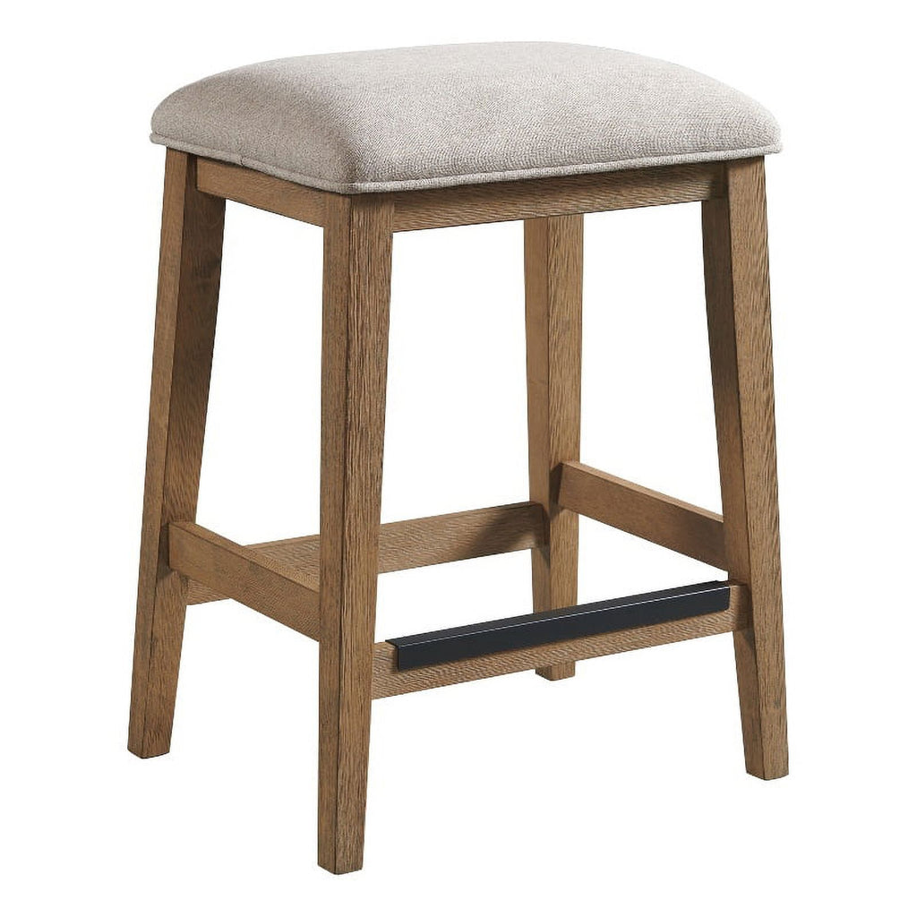 Oak Backless Stool, Set of 2 B7763