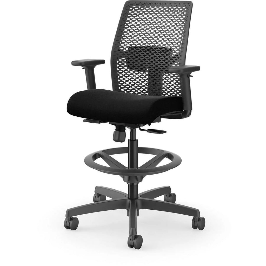 Black Low-Back Task Chair C17248