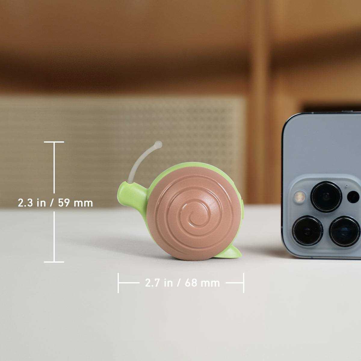 Smart Cat Toy Interactive Running Snail P206