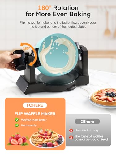 1400W Double Belgian Waffle Maker X62566
