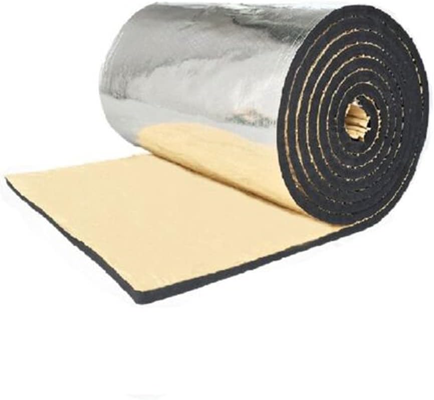 160x40 Inch Pack of 2 Aluminum Heat Sound Deadening Insulation Mat B4762